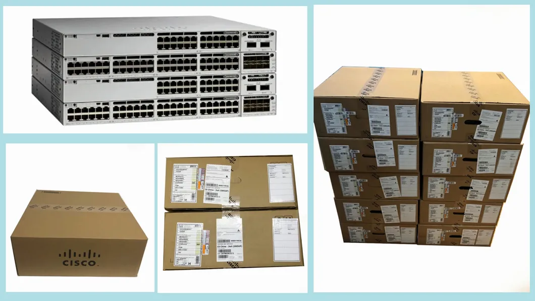 New Original Cisco C9200 Switch C9200L-48p-4G-E