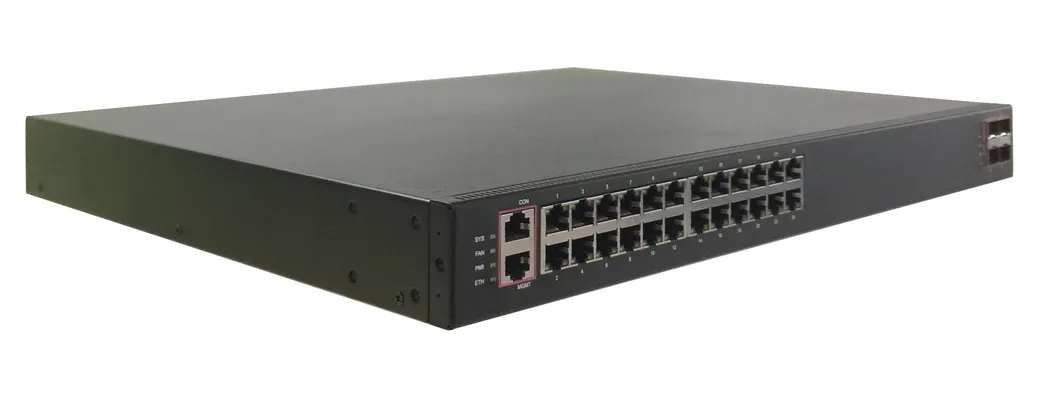 New Type 24-port 1GE/10GE SDN/OpenFlow Network PoE switch