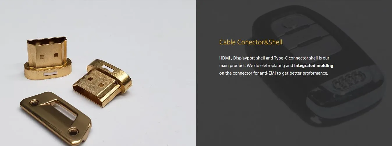OEM/ODM USB Zinc Alloy Shell
