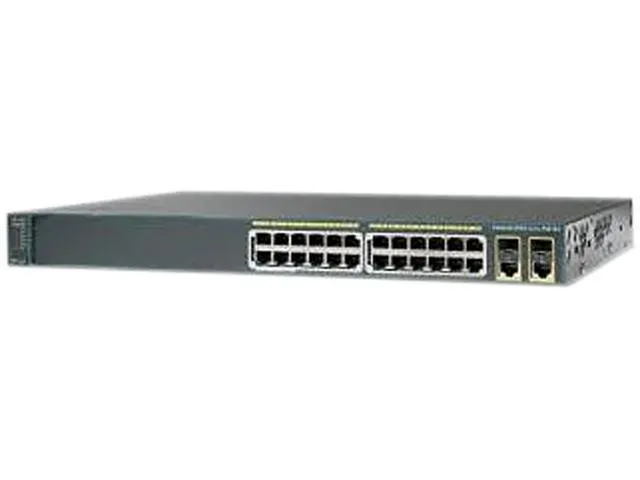Original CISCO Catalyst 2960-X 24 GigE 2 X 10G SFP+ LAN Base Network Switch WS-C2960X-24TD-L