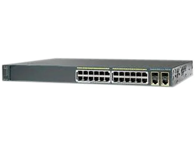 Original CISCO Catalyst 2960-X 24 GigE 2 X 10G SFP+ LAN Base Network Switch WS -C2960X-24TD-L