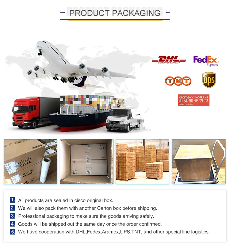 Original Clean Cisco Ethernet Switch Ws-C2960X-48lpd-L with Good Price