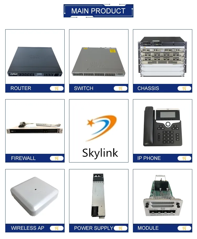 Original Clean New Cisco Ethernet Switch Ws-C2960X-48fps-L