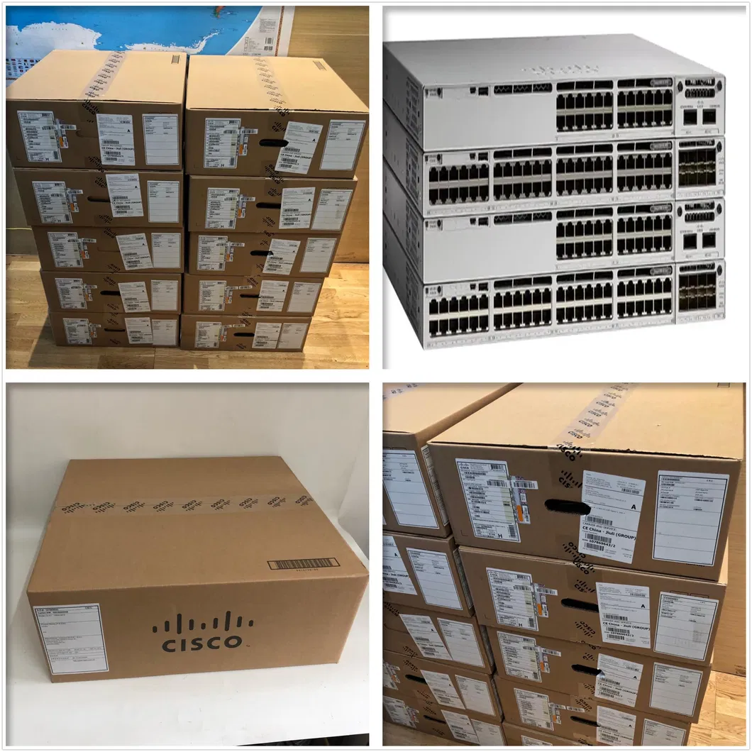 Original Manufacture Cisco 48 Port Poe Switch C9300-48p-a