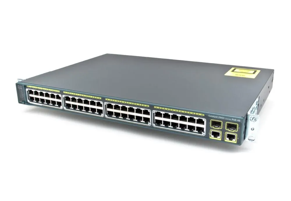 Original New Catalyst 2960X 48 Port Gigabit Ethernet Switch WS-C2960-48PST-L