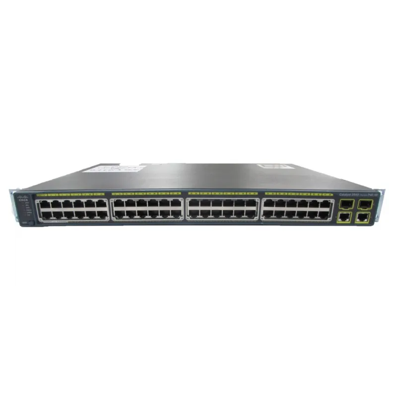 Original New Catalyst 2960X 48 Port Gigabit Ethernet Switch WS-C2960-48PST-L
