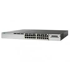 Original new CISCO Catalyst 3850 24 Port PoE LAN Base Switch WS -C3850-24P-L