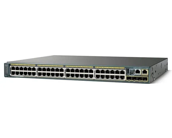 Original New CISCO Ctatlyst 2960X 48 Port Gigabit POE Fiber Optic Network Switch WS-C2960X-48LPS-L