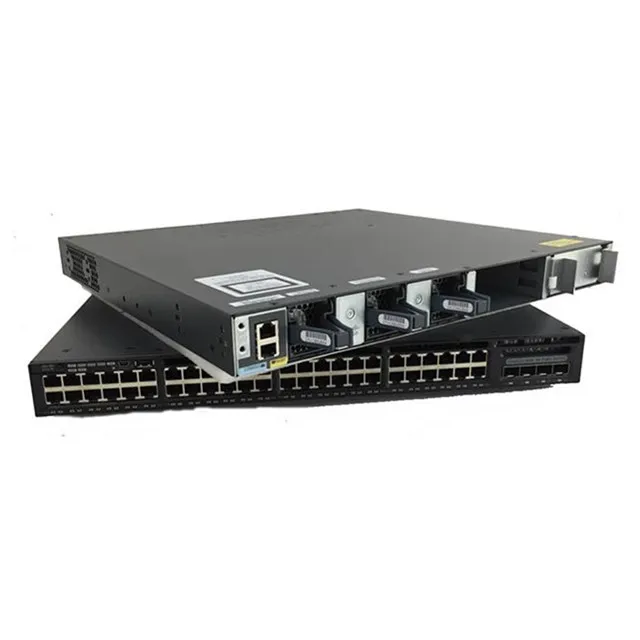Original New Cisco POE Switch 3650 Gigabit Ethernet Network Switch 48 Ports WS -C3650-48PS-S