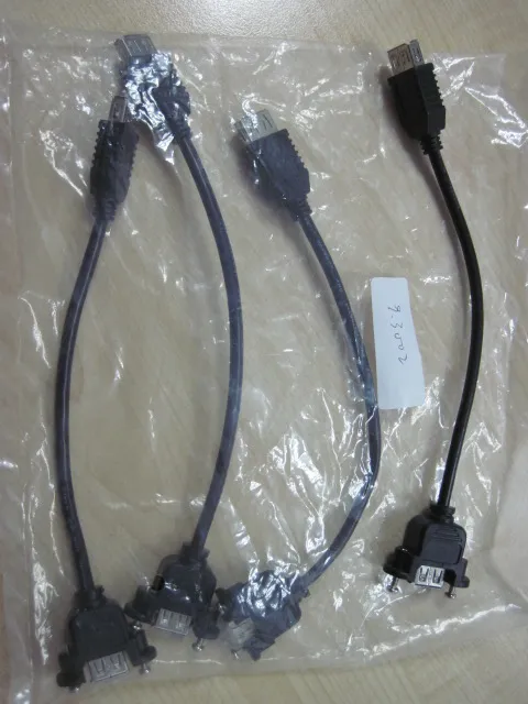 Panel Mount Extension Cable USB 3.0 a Female to Female (9.3002-B)
