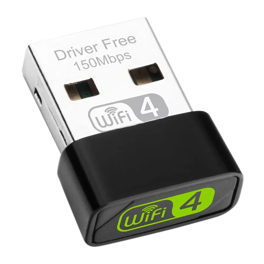 PC Wireless Network Card Adapter Wi-Fi Receiver 150Mbps 2.4GHz USB WiFi Adapter
