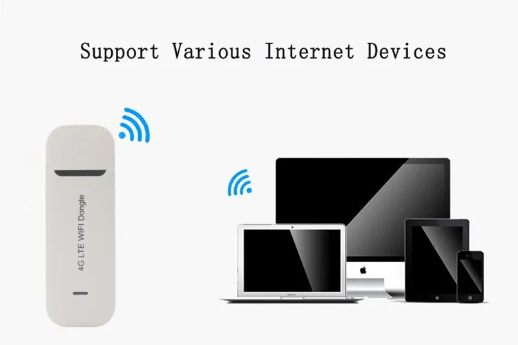 Portable Wireless USB V2.0 Adapter Shm1802D 150Mbps 3G 4G Lte Cat4 WiFi Dongle Router with SIM Card Slot