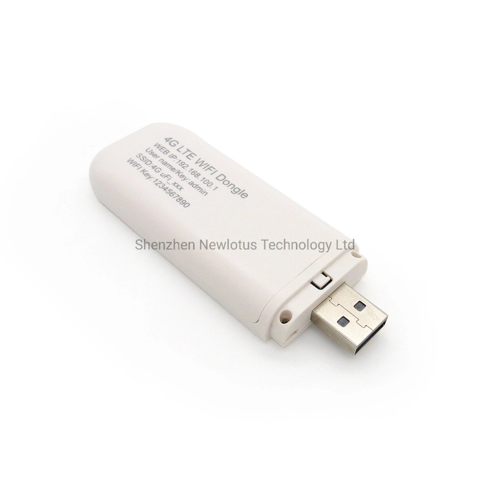 Portable Wireless USB V2.0 Adapter Shm1802D 150Mbps 3G 4G Lte Cat4 WiFi Dongle Router with SIM Card Slot