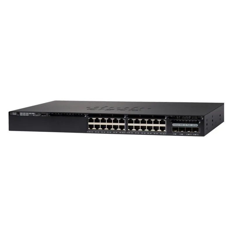 Reclaim Second-Hand Cisco Industrial Ethernet Optical Switches Ws -C3650-24PS-L, Telecommunications Equipments