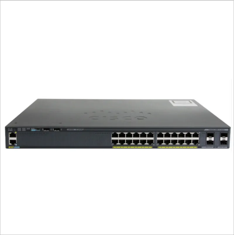 Recycle Used Industrial Cisco Ethernet Optical Switches Ws -C2960X-24ts, Telecommunications Equipments