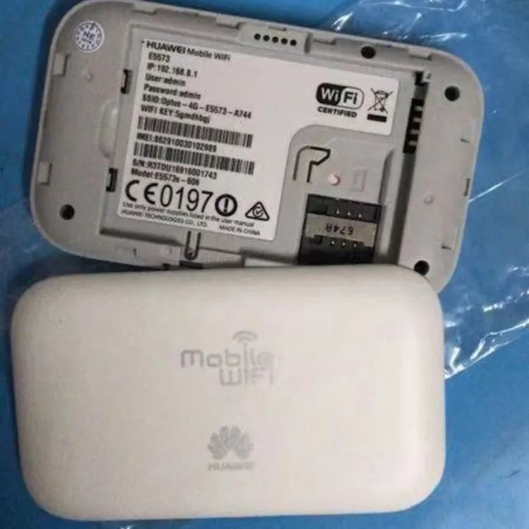 Support SIM Card 4G Huawei E5573 Portalbe Mifi Router