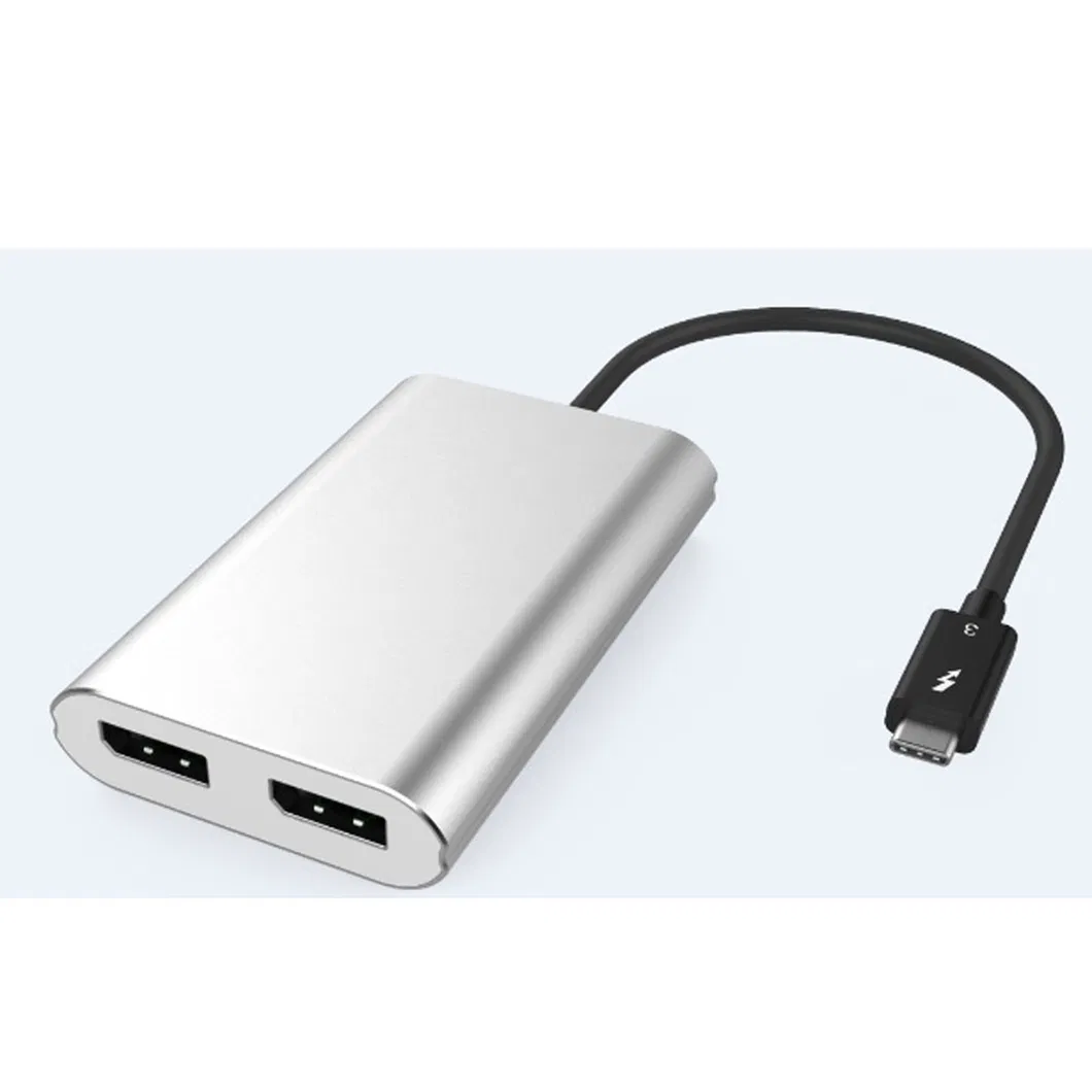 Thunderbolt 3 USB Cm to 2xdp F