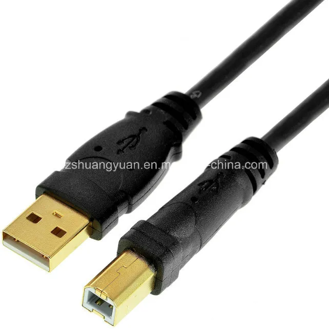 USB 2.0 - a Male to B Male Cable (10 Feet)