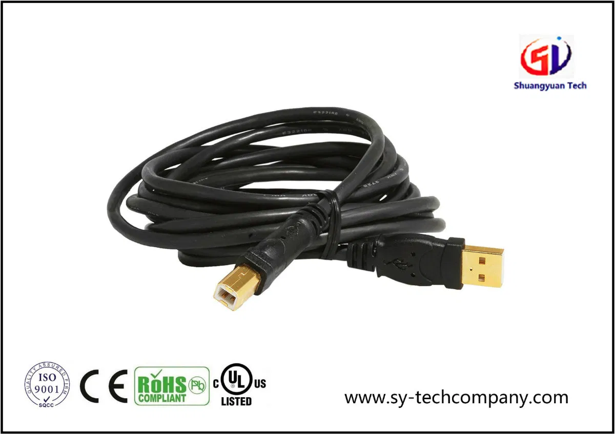 USB 2.0 - a Male to B Male Cable (10 Feet)