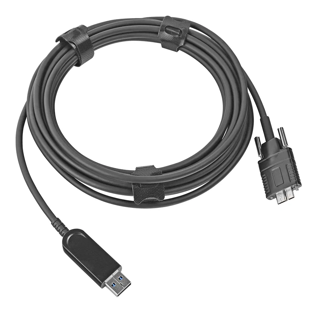 USB 3.0 a to Micro B Aoc Cable 50m 5gbps High Durable Bending Cable