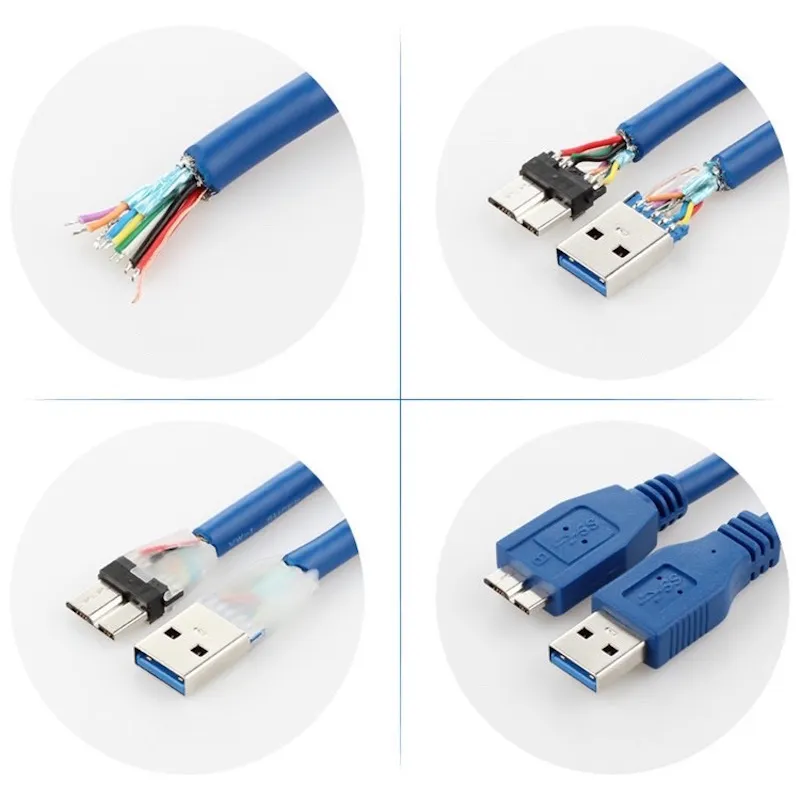USB 3.0 Cable, USB 3.0 Male to Micro Cable, USB Male to Micro 5m