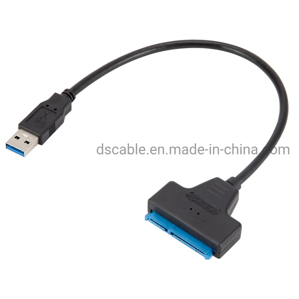USB 3.0 to SATA Converter Adapter Cable for 2.5′ HDD SSD Laptop with USB Power Cable