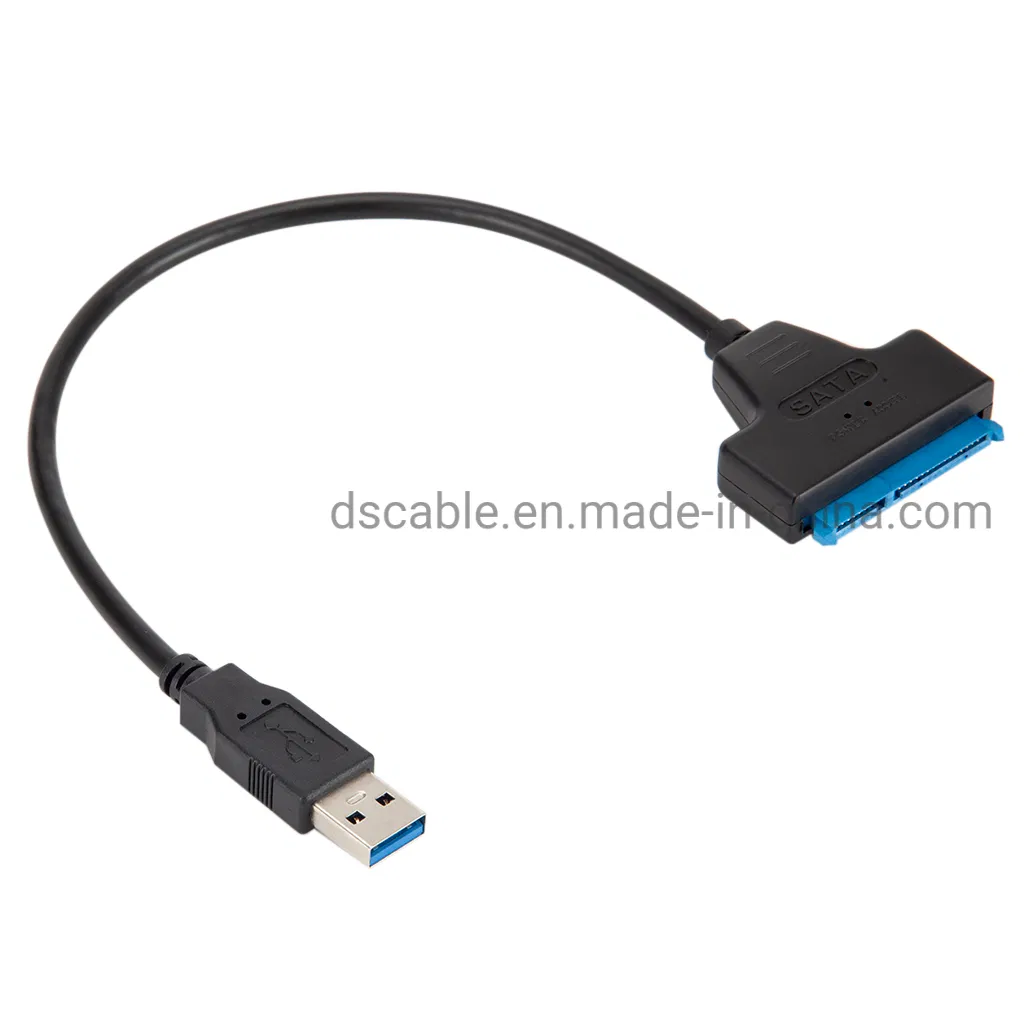 USB 3.0 to SATA Converter Adapter Cable for 2.5′ HDD SSD Laptop with USB Power Cable