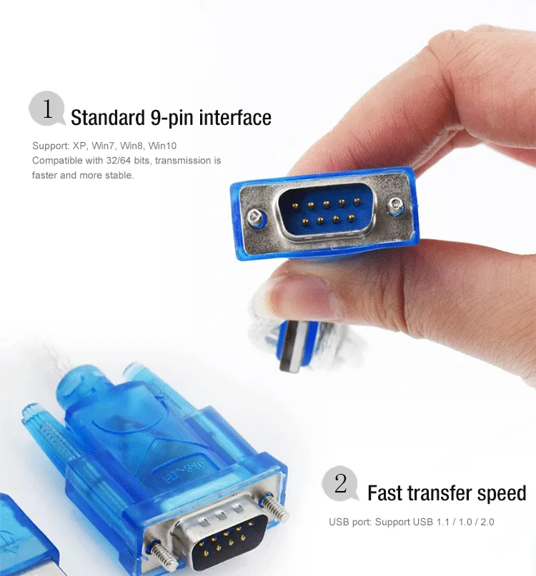 USB-RS232p USB 2.0 to RS232 dB9 Serial Device