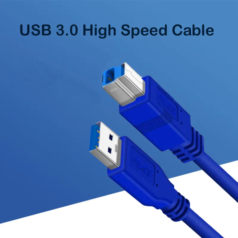 Wholesale High Speed USB 3.0 Type a Male to Tpye B Male a-B Am-Bm Printer Cable