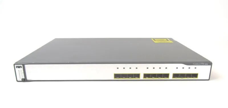 WS-C3750G-12S-S 3750 Switch 12-Port SFP Catalyst switch 3750 12 SFP + IPB Image